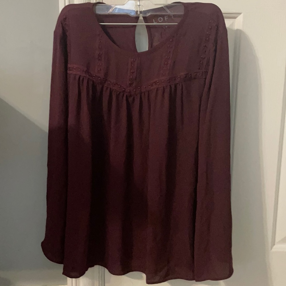 Loft long sleeve top